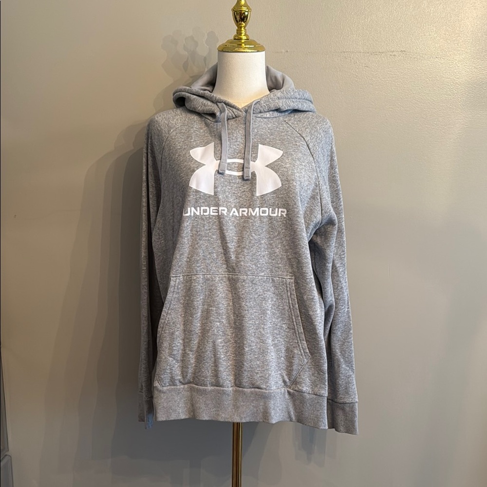 Under Armour Men's Light Gray Hoodie